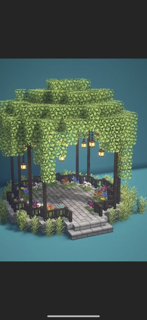 Water House Minecraft Ideas, Fish Tanks Minecraft, Minecraft Fountain Ideas Small Cute, Minecraft Water Fountain Designs, Island Minecraft Ideas, Minecraft Building Ideas Aquarium, Minecraft Pond Fountain, River Minecraft Ideas, Minecraft Sea Turtle House