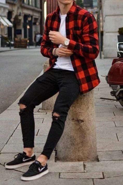 Cool Outfits For Teenage Guys, Trips Outfits, Outfits For Teenage Guys, Menswear Outfits, Outfit Converse, Boys Fashion Trends, Teenage Guys, Vans Converse