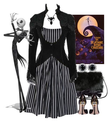 Jack Skellington Outfit Ideas, Jack Skellington Inspired Outfit, Pirate Disneybound, Nightmare Before Christmas Disneybound, Jack Skellington Disneybound, Goth Fairy Outfit, Jack Skellington Outfit, Gothic Disney, Christmas Goth