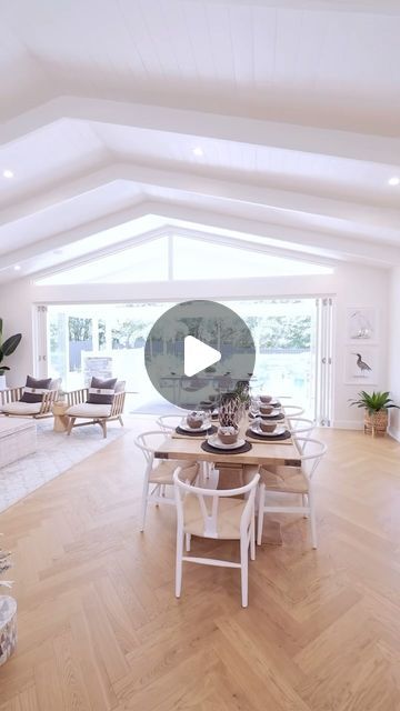 Susanna Tolo on Instagram: "Vaulted ceiling anyone 🙋‍♀️. Gosh I love wide airy spaces! Especially love it when a home has that indoor outdoor feel 😌. I thought I would share more of this beauty I toured a couple of months ago (I wanted to show you the master bedroom!). 🎥 @coastalhamptonstyle 🏠 @metriconhomes . . . #hometour #brisbanehomes #queenslandhomes #brisbanebuilder" Vaulted Ceiling, Vaulting, The Master, House Tours, Love It, A Couple, Indoor Outdoor, Ceiling, I Love