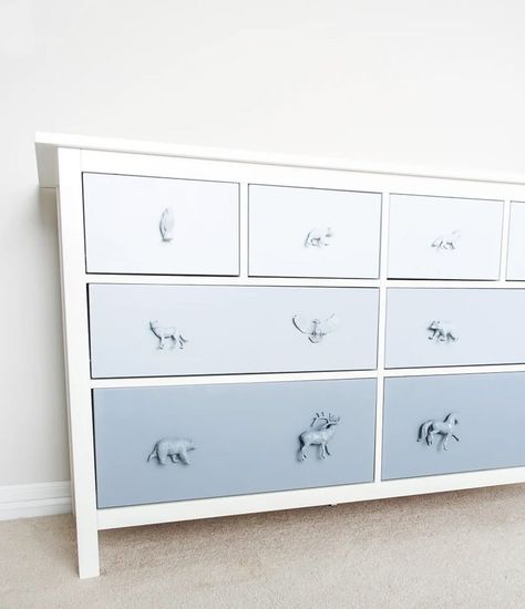 Woodland Dresser, Hemnes Drawers, Ikea Hemnes Hack, Ikea Dresser Hack, Ikea Hemnes Dresser, Hemnes Dresser, Ikea Malm Dresser, Ikea Nursery, Ikea Dresser