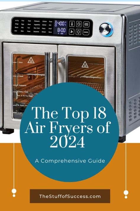 The Top 18 Air Fryers of 2024: A Comprehensive Guide ⋆ The Stuff of Success Commercial Air Fryer, Best Rated Air Fryer, Meals To Cook, Large Air Fryer, Baked Steak, Air Fryer Review, Best Air Fryer, Smart Oven, Air Fryer Oven