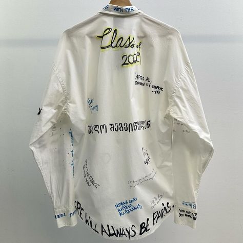 Vetements “Yearbook” shirt (SS19) via @veblen.mia Yearbook Tshirt, Yearbook Shirts, July 3, Yearbook, T Shirt, On Instagram, Quick Saves, Instagram