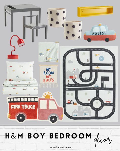 Boy bedroom, playroom, wall decor, affordable, free shipping, playroom rug, car, truck, fire truck, truck bedroom theme, truck playroom theme, playroom ideas, playroom storage, playroom, ideas for a boy bedroom, truck theme bedroom, truck theme room, ideas for a bedroom boy, truck pillow, truck, ideas for a fun bedroom, boy, desk, play table affordable, table, book shelf affordable, baskets, toy baskets, car rug, truck rug, free shipping, Christmas ideas boy, gift, gift ideas boy, truck ideas Toddler Truck Bedroom, Boys Car Themed Bedroom, Transportation Theme Bedroom, Big Boys Bedroom Ideas, Boys Truck Bedroom, Car Toddler Room, Ikea Rooms, Vehicle Bedroom, Transportation Bedroom