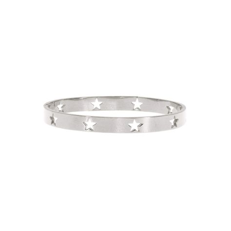 Dream Wishlist, Star Bangle, Bangles, Collage, Stars, Silver, Pins