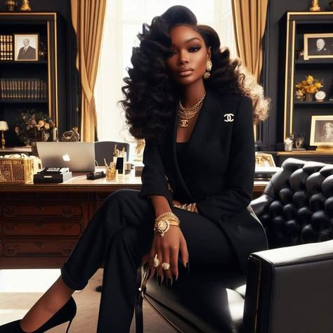 Female Ceo Office Design, Legal Photoshoot Ideas, Professional Photoshoot Ideas Aesthetic, Professional Photoshoot Ideas Creative, Business Black Women, Boss Photoshoot, Black Business Woman, Black Woman Luxury Aesthetic, Ig Theme