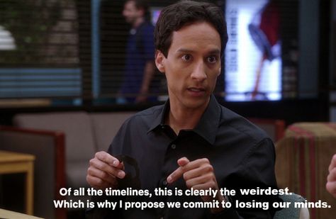 Shadow Assassin, Community Tv Series, Kim's Convenience, Mae Borowski, Abed Nadir, Community Quotes, Community Tv Show, Danny Pudi, Tv Series Quotes