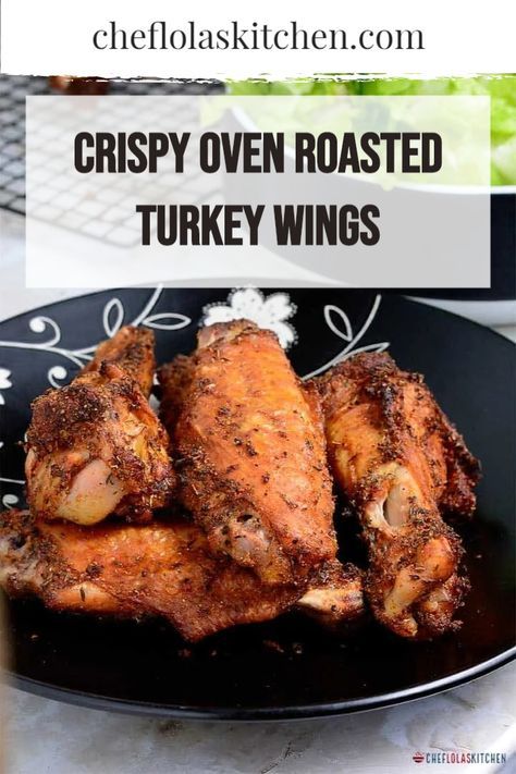 Cajun Turkey Wings Recipe, Cajun Turkey Wings, Roasted Turkey Wings, Wing Dinner, Fried Turkey Wings Recipe, Fried Turkey Wings, Cajun Fried Turkey, Turkey Neck Recipe, Bake Turkey Wings Recipe