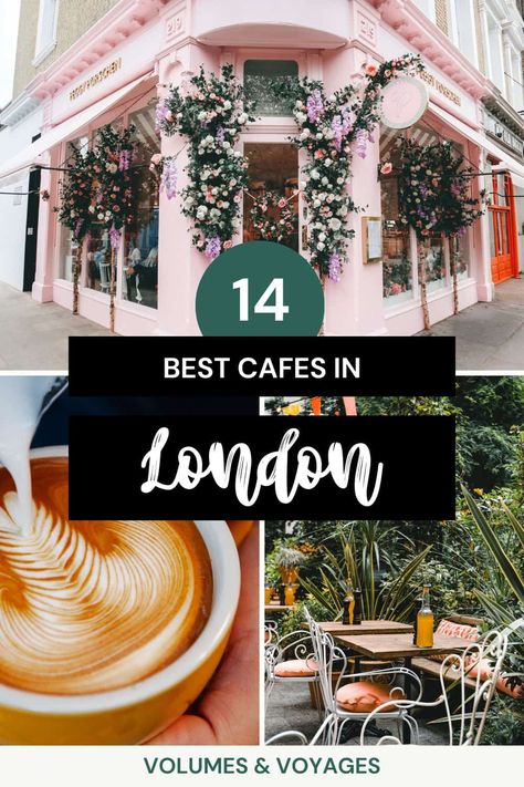 Let's be honest - one of the best parts of traveling is going to some pretty awesome coffee shops in the cities that you visit. London just so happens to be a huge city, so it can be hard narrowing down the best cafes and places to get afternoon tea. That's why I've compiled this list! Enjoy this ultimate guide to the best cute cafes in London! #London #visitlondon #explorelondon Things to do in London | Where to eat in London | Best London Cafes | Best cafes in London London Coffee Shop, London Coffee, Study In London, London Cafe, London 2023, London Bucket List, Italian Cafe, London Travel Guide, London Vacation