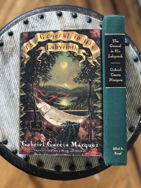 Vintage Copy "The General in His Labyrinth" by Gabriel Garcia Marquez | First American Edition The General In His Labyrinth, Looking For Alaska Book, Alaska Young, John Green Books, Historical Fiction Novels, Looking For Alaska, Gabriel Garcia Marquez, Dale Carnegie, Young Life