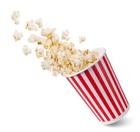 A striped bucket with flying popcorn isolated on a white. royalty free stock photography Popcorn Bucket, White Stock, Stock Photography Free, Popcorn, Brand Identity, Stock Photography, White Background, Royalty, Royalty Free