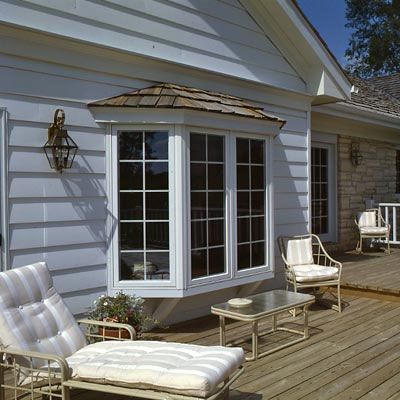 Andersen Picture, Bay, Bow and Garden Windows Chicago - Nombach Roofing and Tuckpointing Kitchen Bow Window, Bump Out Window, Window Bump Out, Bay Window Exterior, Window Images, Bedroom Addition, Sun Rooms, Egress Window, Picture Window