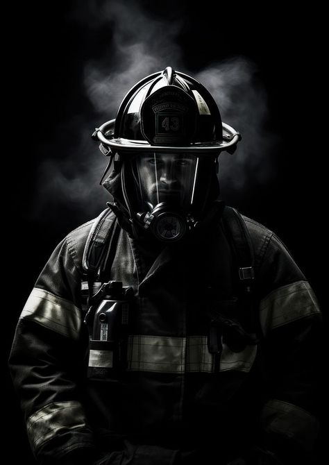 Aesthetic Photography of firefighter photography portrait helmet. | premium image by rawpixel.com / Ake Fire Fighter Aesthetic, Firefighter Portraits, Firefighter Aesthetic, Adult Aesthetic, Firefighter Photography, Firefighter Apparel, Fire Fighter, Of Aesthetic, Photography Portrait