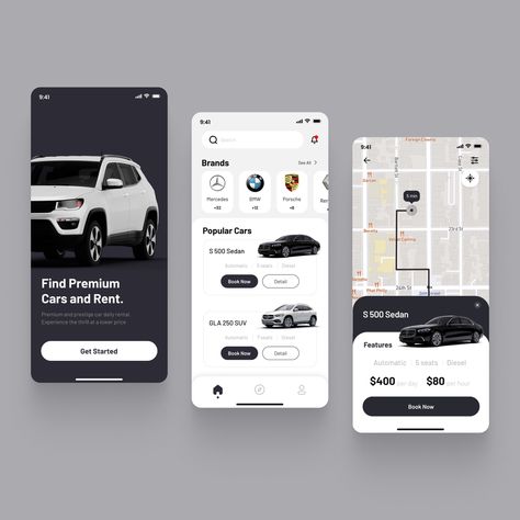 Car Rental App Car Rental App, Car App, Car Ui, Rent Car, Rental Car, Web Design Agency, App Ui Design, Rent A Car, Mobile Ui