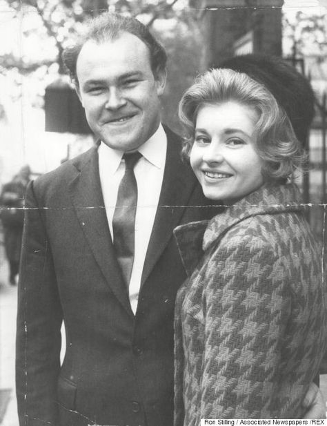 Timothy West, Prunella Scales their wedding day.♡ Timothy West, Just Good Friends, British Comedy, Monty Python, Comedy Tv, British Actors, Beautiful Couple, Inspirational People, Beautiful Soul