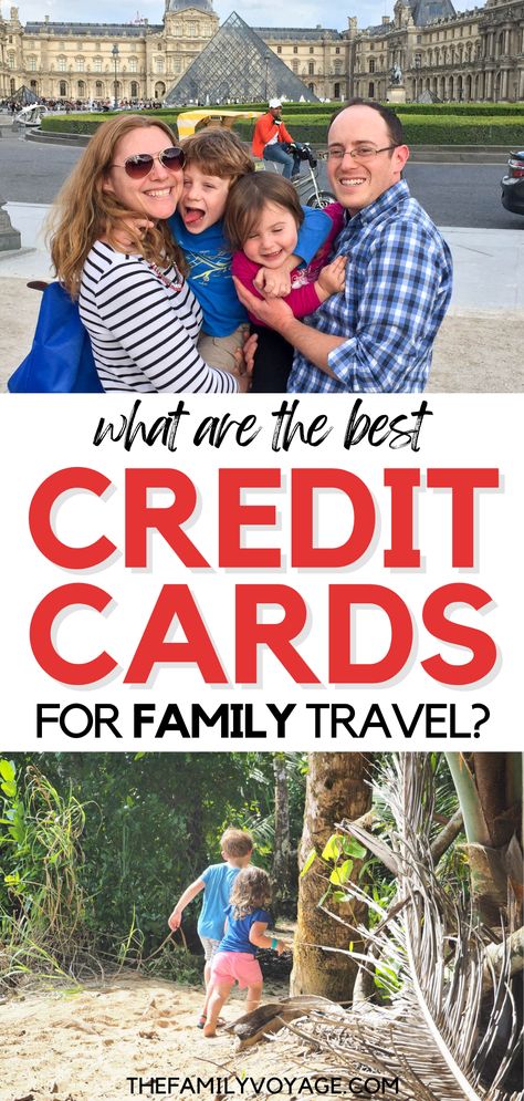 When you're looking for the best credit cards for travel rewards, the right choice will be a little different for families! The best credit card for family travel may have special features like companion passes, extra points or great transfer partners. Get your advice from an expert who uses points and miles to travel the world with her family! | travel credit cards | travel credit card hacks | family travel with kids | credit card travel hacking | travel with credit card points Credit Card Points, Best Travel Credit Cards, Travel Credit Cards, Travel Budget, Travel Photography Tips, Budget Tips, Best Credit Cards, Kids Travel, Budget Travel Tips