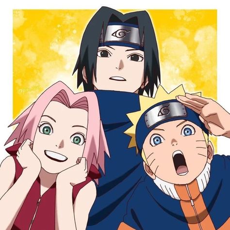 😼👆 Naruto Sd, Naruto Team 7, Naruto Uzumaki Hokage, Naruto 1, Photo Star, Naruto Teams, Naruto Drawings, Naruto Sasuke Sakura, Naruto Uzumaki Shippuden