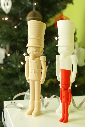 3d Printed Christmas, Nutcracker Figures, 3d Printing Art, 3d Printing Diy, Christmas 3d, 3d Printed Objects, Holiday Centerpieces, 3d Christmas, Nutcracker Christmas