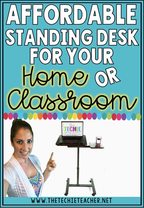 Affordable standing desk for your home or classroom Classroom Arrangement Ideas, Freshman English, Question Stems, Techie Teacher, Classroom Arrangement, English Lesson Plans, Literacy Coaching, Education Post, 5th Grade Classroom