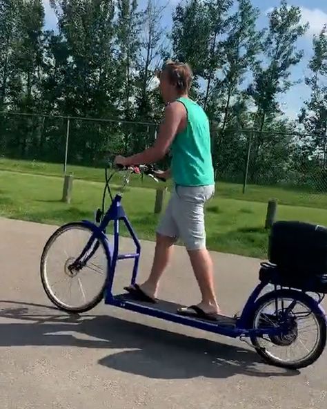 The walking bike | bicycle | This is my kind of bike 🚶‍♂️🚲 | By LADbible Bicycle Bike, Treadmill, Bicycle, Walking, Bike, Quick Saves