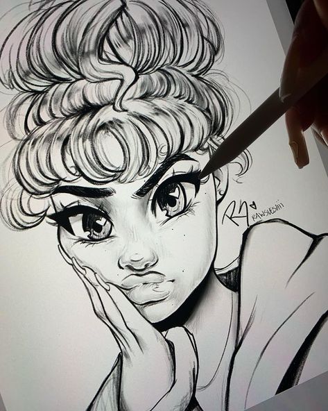 Christina Lorre on Instagram: “Yooo my style is always changing I haven’t done semi realism in a while lolol good mornin! ☺️✨ #morningsketch #Godisgreatallthetime” Rawsueshii Sketches, Christina Lorre Drawings, Christina Lorre, Body Image Art, Semi Realism, Drawing Tutorials For Beginners, Female Drawing, Disney Sketches, Diy Canvas Art Painting