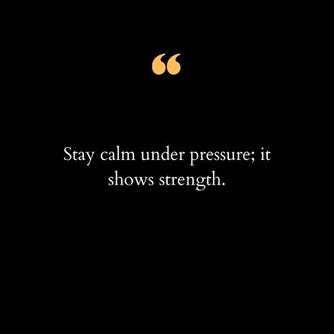 Staying calm when things get tough isn't always easy, but it's a sign of real strength. When we keep our cool under pressure, we can think clearly and make better decisions. Remember, it's okay to feel stressed or worried, but how we handle those feelings is what matters most. Take a deep breath, focus on what you can control, and tackle each challenge one step at a time. Believe in yourself, you've got this! 💪 . . . . . . . . . . #StayCalm #Strength #UnderPressure #Mindfulness #SelfBelief #S... Keep Breathing Quotes, How To Stay Calm, Staying Calm, Keep Breathing, One Step At A Time, What Matters Most, Stay Calm, Take A Deep Breath, It's Okay