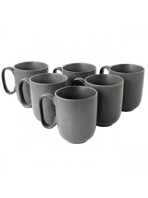 Size:15 ozMaterial:StonewareCount :1Volume capacity:15 ozCondition:NewFeatures:Microwave SafeColor:Truffle GrayWeight:0.85 lbsAssembled Product Dimensions (L x W x H):5.00 x 3.50 x 4.50 InchesThe Landon 6 Piece 15oz Reactive Glaze Coffee Cup Set In Truffle Grey Black         Kitchen & Dining, size features are:Bust: ,Length: ,Sleeve Length: Coffee Cup Set, Reactive Glaze, Black Kitchen, Cup Set, Black Kitchens, Cups And Mugs, Truffles, Coffee Cup, Coffee Cups