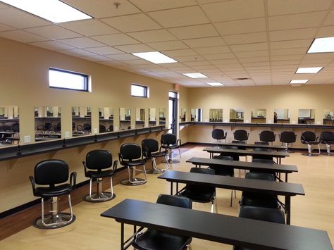 #Beautiful Facility & #Classrooms at La' James International #College. (Photo from Des Moines Campus) Call 888-880-2108 or visit. www.ljic.edu for more information on #LJIC. Start your journey today and love your Future. #Cosmetology #NailTechnology #MassageTherapy #Esthetics Beauty School Layout, Cosmetology Room Ideas, Cosmetology Student Aesthetic, Cosmetology Classroom Ideas, Aesthetician Student, Esthetics Classroom, Cosmetology Room, Cosmetology Classroom, Cosmetology School Aesthetic