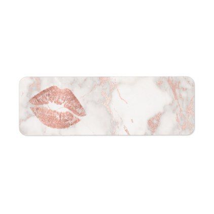 rose gold lipstick kiss on marble label - makeup artist gifts style stylish unique custom stylist Liptint Label Design, Liptint Logo Design Ideas, Rose Gold Lipstick, Makeup Artist Gifts, Gold Lipstick, Lip Logo, Lip Wallpaper, Makeup Artist Kit, Lipstick Kiss