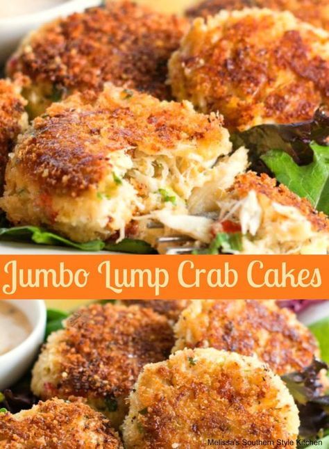 Jumbo Lump Crab Cakes Jumbo Lump Crab Cakes, Jumbo Lump Crab, Lump Crab Cakes, Crab Cake Recipes, Crab Dishes, Lump Crab, Crab Cake, Crab Recipes, Seafood Dinner