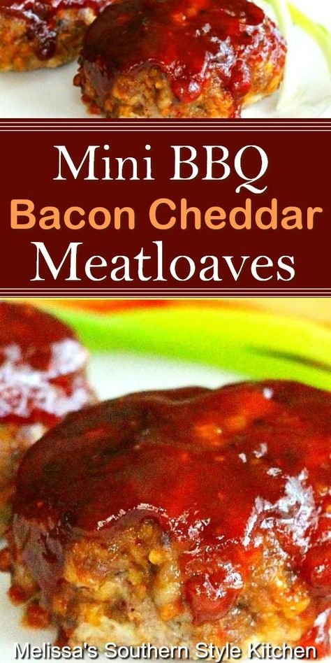 Bacon Cheddar Meatloaf, Barbecue Meatloaf, Mini Meatloaf Recipes, Bacon Meatloaf, Bbq Meatloaf, Meatloaf Dinner, Good Meatloaf Recipe, Bbq Bacon, Best Meatloaf