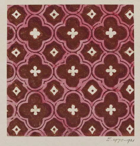 Untitled | Unknown | V&A Explore The Collections Vintage Textiles Patterns, Patterns Fashion Design, Pillowcase Ideas, Block Printing Ideas, Patterns To Paint, Vintage Fireworks, Texas Design, Patterns Colorful, Pattern Clothing