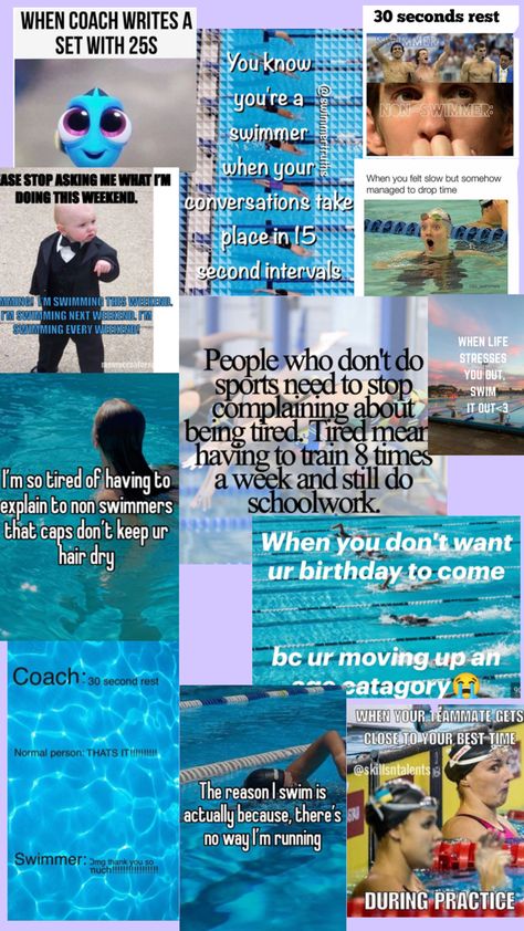 Swim Problems, Swimmer Quotes, Swimming Jokes, Swimming Memes, Swimmer Problems, Swimming World, Swimmers Life, Swim Life, Swimming Quotes