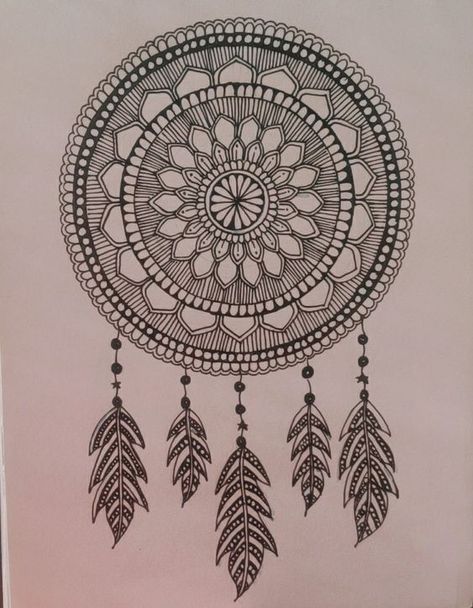 Mandala Art Mandala Art For Journal, Asthetic Drawings Pencil Easy, Very Easy Mandala Art For Beginners, Easy Drawings Mandala Art, Asthetic Doodles Art, Mandala Drawings For Beginners, Easy Asthetic Sketch For Beginners, Mandal Arts Easy, Beginners Mandala Art