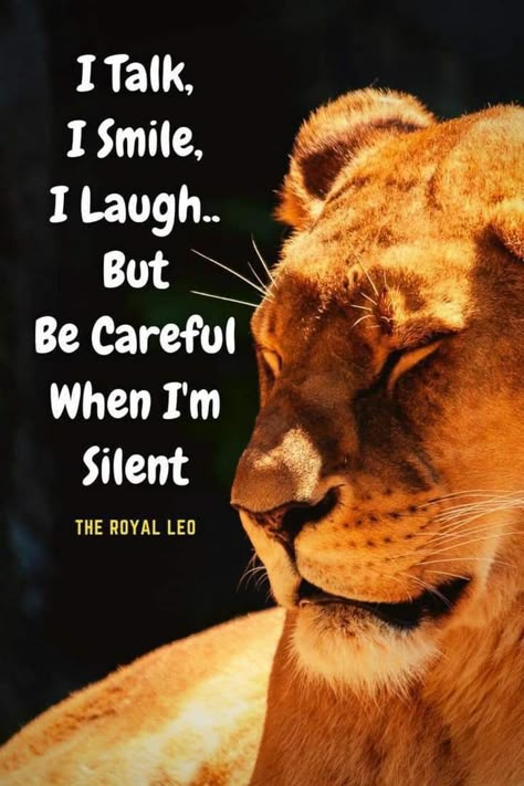 Quotes From Great People, Lioness Quotes, Positive Thoughts Quotes, Leo Quotes, Lion Quotes, Quotes Of Inspiration, Leo Lion, Great Inspirational Quotes, Life Sayings