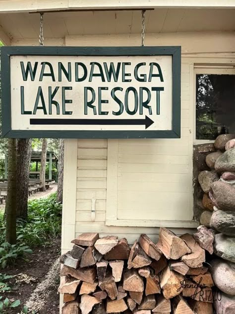 A Weekend Experience at Camp Wandawega Camp Signage, Camp Wandawega Wedding, Summer Camp Design, Small Town Summer, Aesthetics Interior Design, Themed Hotel Rooms, Cottage Resort, Summer Camp Vibes, Rainy River