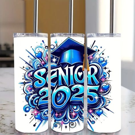 3d 2025 Uv Dtf - Temu Tumbler Mockup, Class Of 2025, Diy Tumblers, Tumbler Sublimation, Cricut Ideas, Glass Crafts, Tumbler Wrap, Png Files, Drawing And Illustration