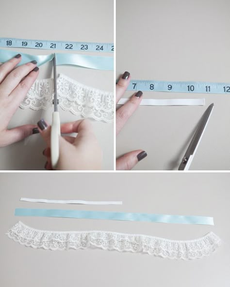 Love this tutorial to make your own garter. I used it and my garter looks amazing and it's personalized! Oh, and SOOO easy! Wedding Garter Diy, Diy Garter, Bridal Garter, Wedding Garter, Wedding Crafts, Garters, Easy Tutorial, Bridal Accessories, Future Wedding