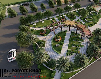 Public Park Design, Parking Plan, Residential Landscape Design, Landscape Architecture Plan, Landscape And Urbanism Architecture, Plaza Design, Landscape Design Drawings, Residential Landscape, Campus Design