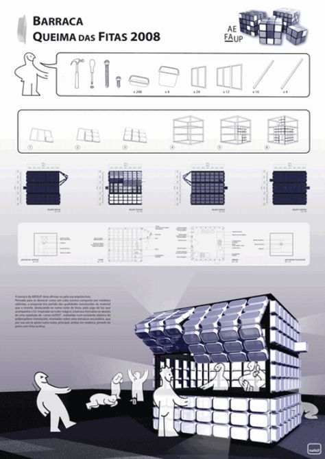 dzn_Temporary-Bar-Diogo-Aguiar-and-Teresa-Otto-12 Ikea Storage Boxes, Ikea Bar, Window Display Retail, Ikea Trofast, Shelter Design, Temporary Structures, Kiosk Design, Furniture Update, Ikea Hackers