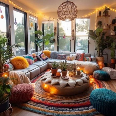 Modern Bohemian Living Room Ideas, Colorful Boho Living Room, Bohemian Living Room Ideas, Modern Bohemian Living Room, Living Room Ideas Bohemian, Smelling Good, Apartment Decorating On A Budget, Your Trash, Bohemian Living Rooms