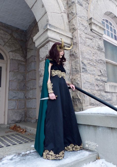 Loki Cosplay Female, Loki Dress, Loki Variant, Lady Loki Cosplay, Fancy Lady, Loki Cosplay, Cosplay Inspo, Lady Loki, Rule 63