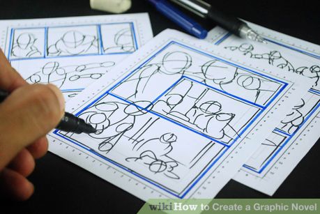 Image titled Create a Graphic Novel Step 4 Comics Ideas, Graphic Novel Illustration, Poses Manga, Draw Comics, Drawing Software, Free Comic Books, Comic Tutorial, Comic Layout, Graphic Novel Art