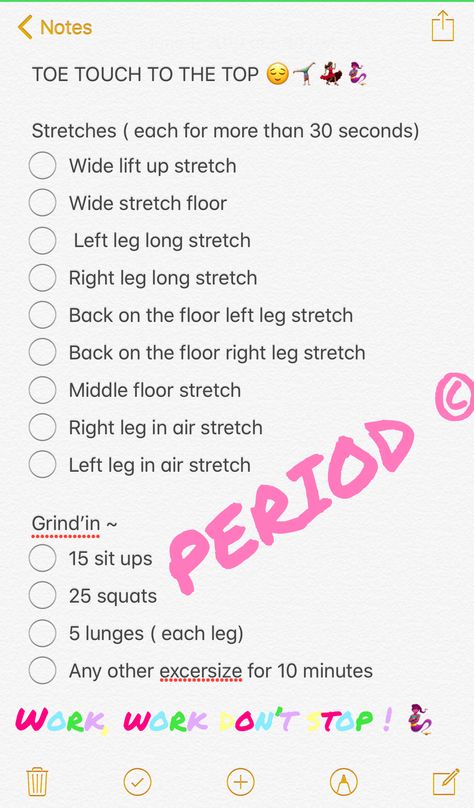 Cheer Workouts For Back Spots, Cheer Toe Touch Tips, Toe Touches Workout Cheer, How To Get Better At Toe Touches, How To Get Better Toe Touches, Stretches For Toe Touches Cheer, How To Get A Better Toe Touch, Toe Touch Stretches, Back Spot Tips Cheer