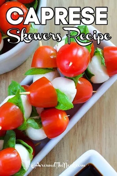 Basil Tomato Mozzarella Appetizers, Mozarella Appetizer Cherry Tomatoes, Tomato Basil Mozzarella Skewers, Tomatoe Basil Bocconcini Skewers, Tomato Basil Mozzarella Skewers Balsamic Glaze, Tomatoe Mozarella Basil Skewer, Tomato Mozzarella Basil, Caprese Skewers, Tomato Mozzarella