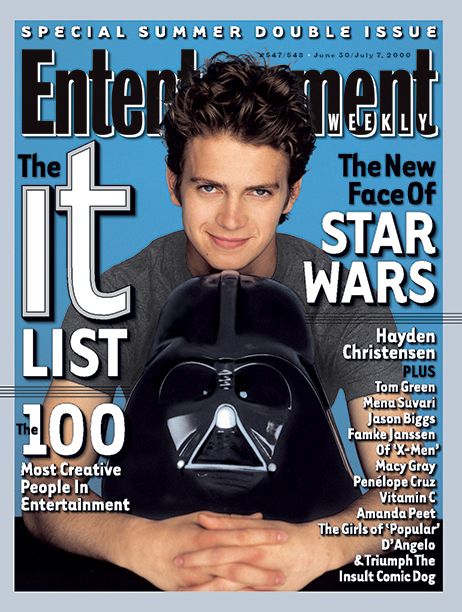 Jason Biggs, Mena Suvari, 30 July, Attack Of The Clones, Hayden Christensen, Penelope Cruz, Entertainment Weekly, Obi Wan Kenobi, July 7