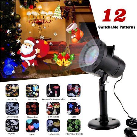 Christmas Projector Lights Outdoor, Christmas Light Projector, Led Projector Lights, Christmas Projector, Landscape Spotlights, Light Projector, Projector Lamp, Led Projector, Outdoor Christmas Lights