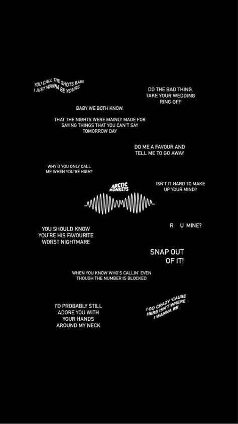 Artic Monkeys Instagram Captions, Arctic Monkey Captions, Lyric Quotes Arctic Monkeys, Arctic Monkeys Symbol, Meaningful Lyrics Arctic Monkeys, Artic Monkey Quote Lyrics, Snap Out Of It Arctic Monkeys Wallpaper, R U Mine Tattoo Arctic Monkeys, Attic Monkeys Tattoo