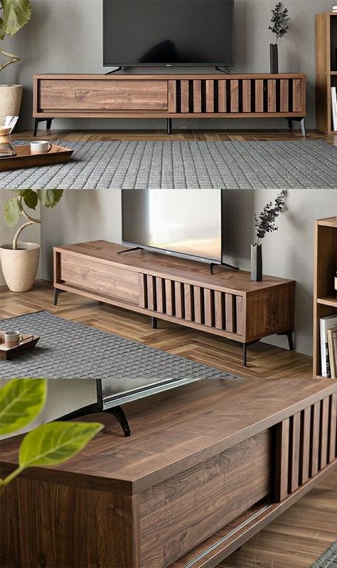 Furniture Tv Stand, Tv Unit Furniture Design, Tv Wall Decor, Furniture Design Living Room, Living Room Tv Stand, House Furniture, Decor Home Living Room, Living Room Tv, Wooden Furniture