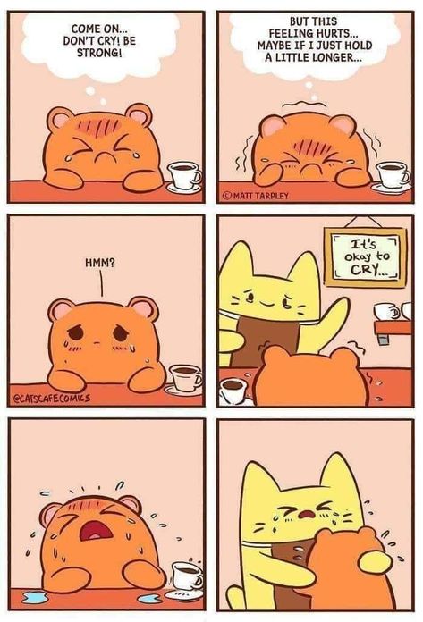 4 Panel Life, Cat Cafe, Funny Doodles, Wholesome Memes, Fun Comics, Cute Comics, Comic Strip, Bored Panda, Funny Comics